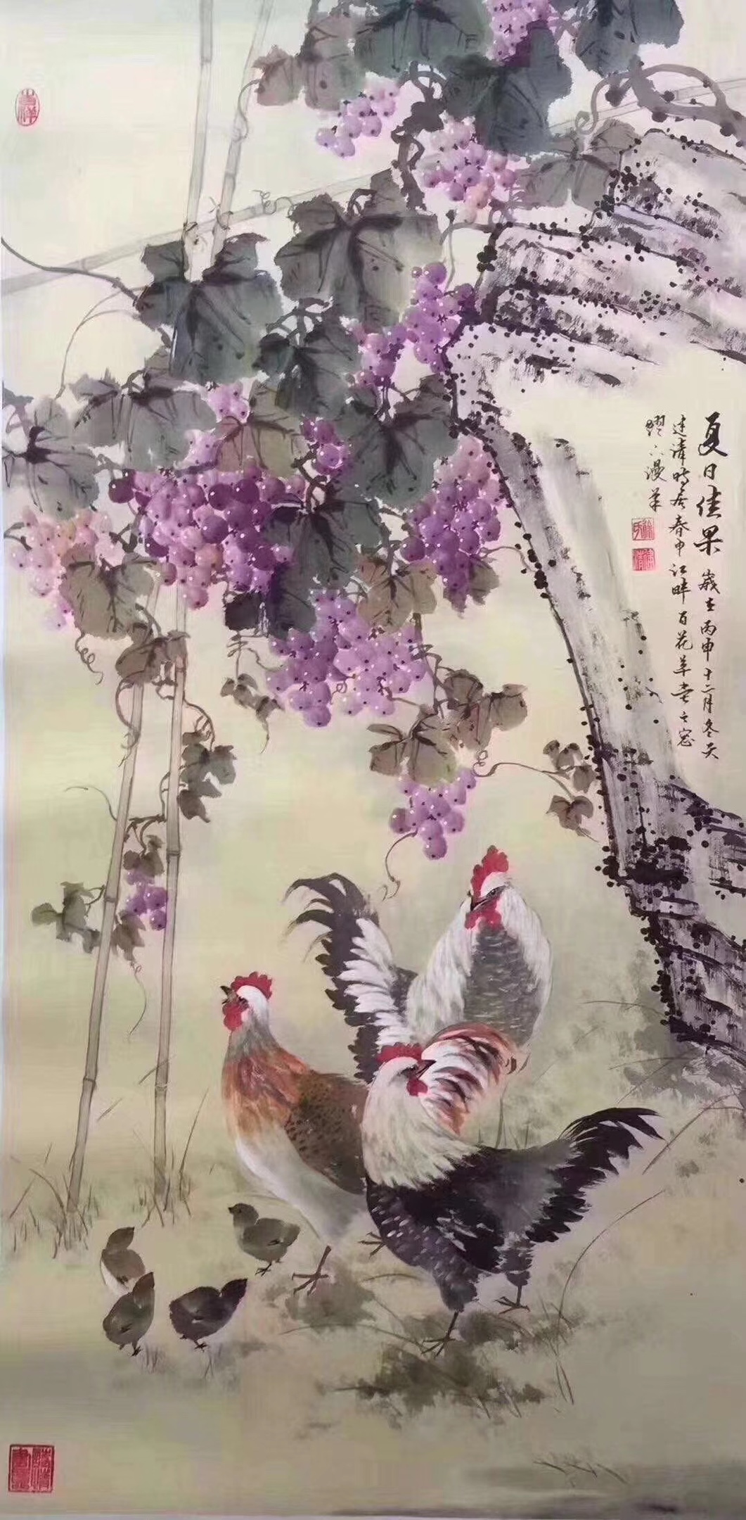 徐建清花鸟画