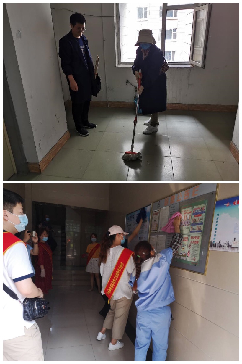 长春市直机关持续推进"爱国卫生运动进街道活动日"