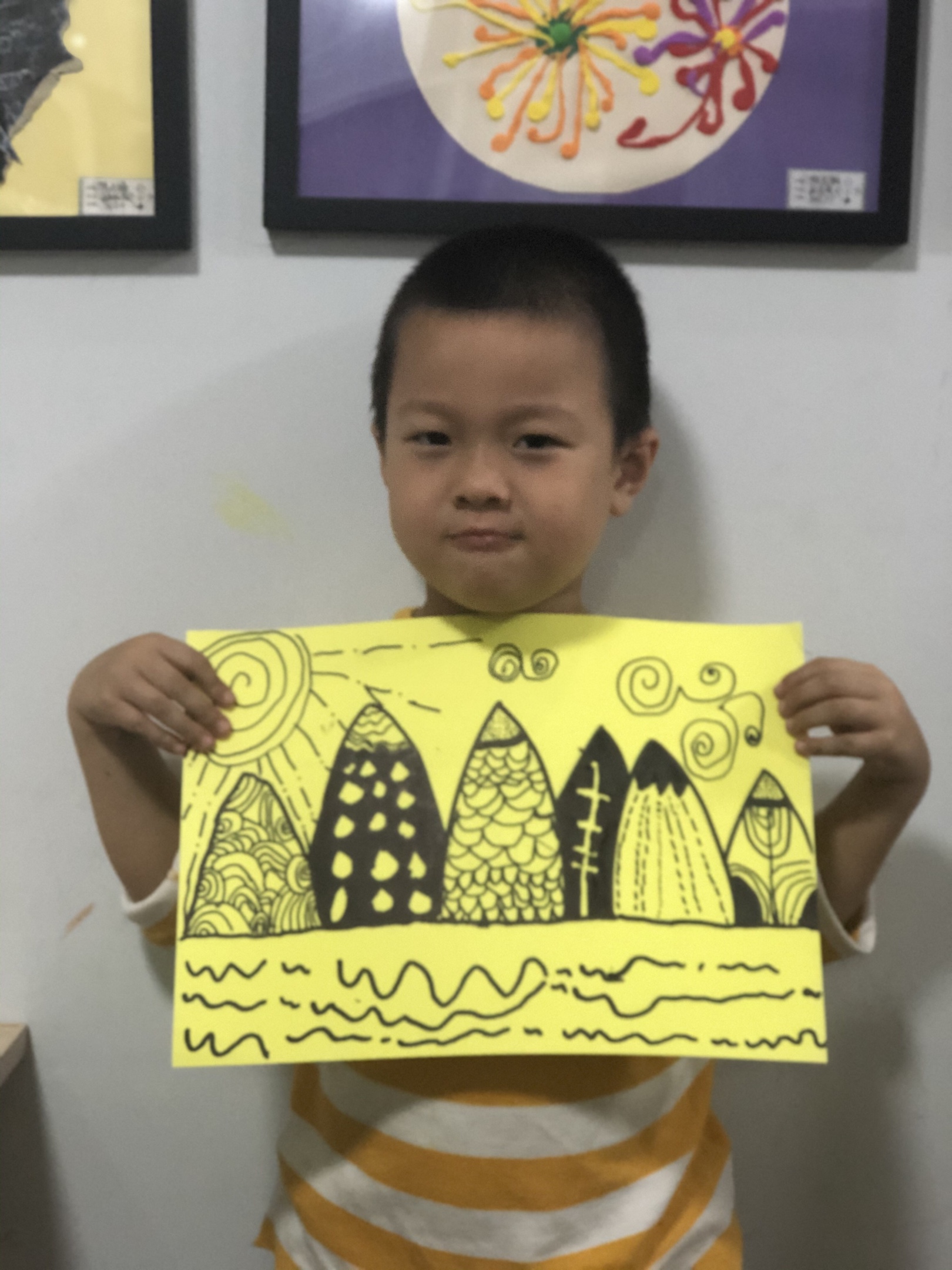 石予艺术9.24(周四)儿童画班