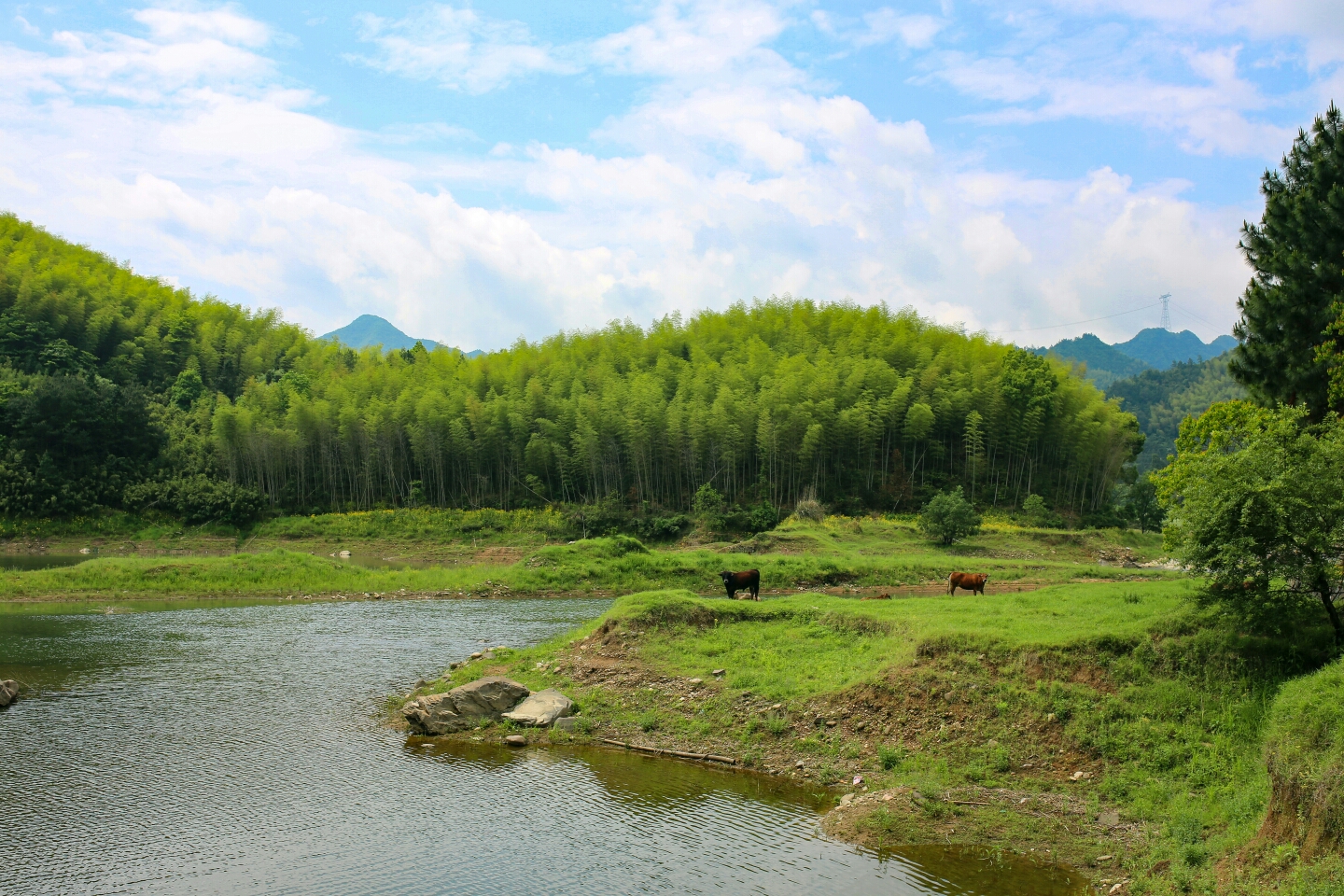 寻找最美金华九峰水库