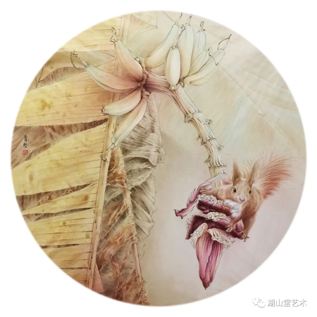 2020年李喆师生工笔画作品展第一季