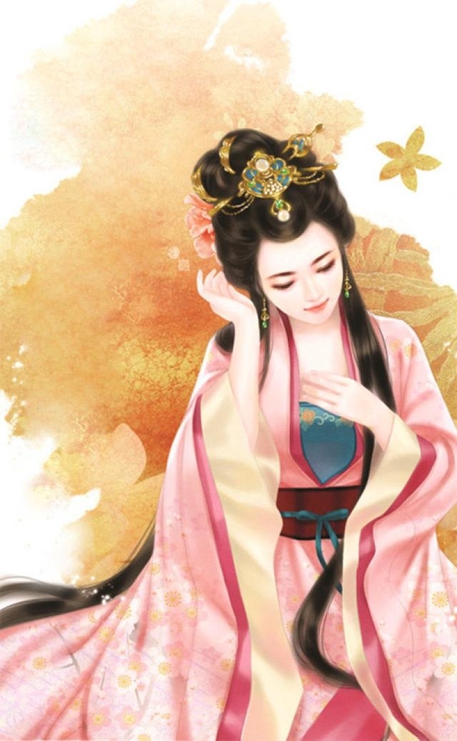 风华绝代,倾国倾城,55幅手绘古风佳丽壁纸,一邂逅,终难忘.