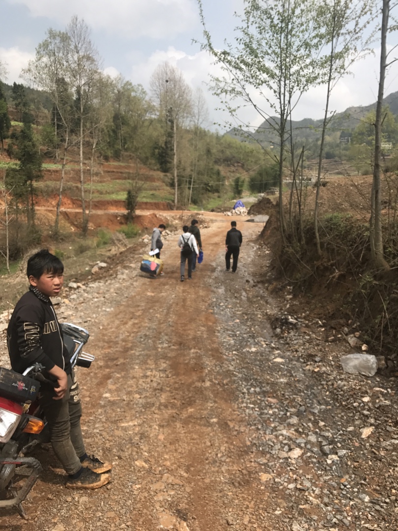 2018年3月31日,六盘水市钟山区南开乡自乐村九组扶贫记.