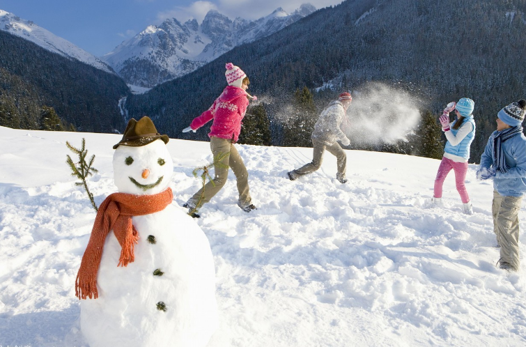 下雪了,打雪仗,堆雪人,打出溜滑,拍美照,吃火锅,是多么惬意的事啊.
