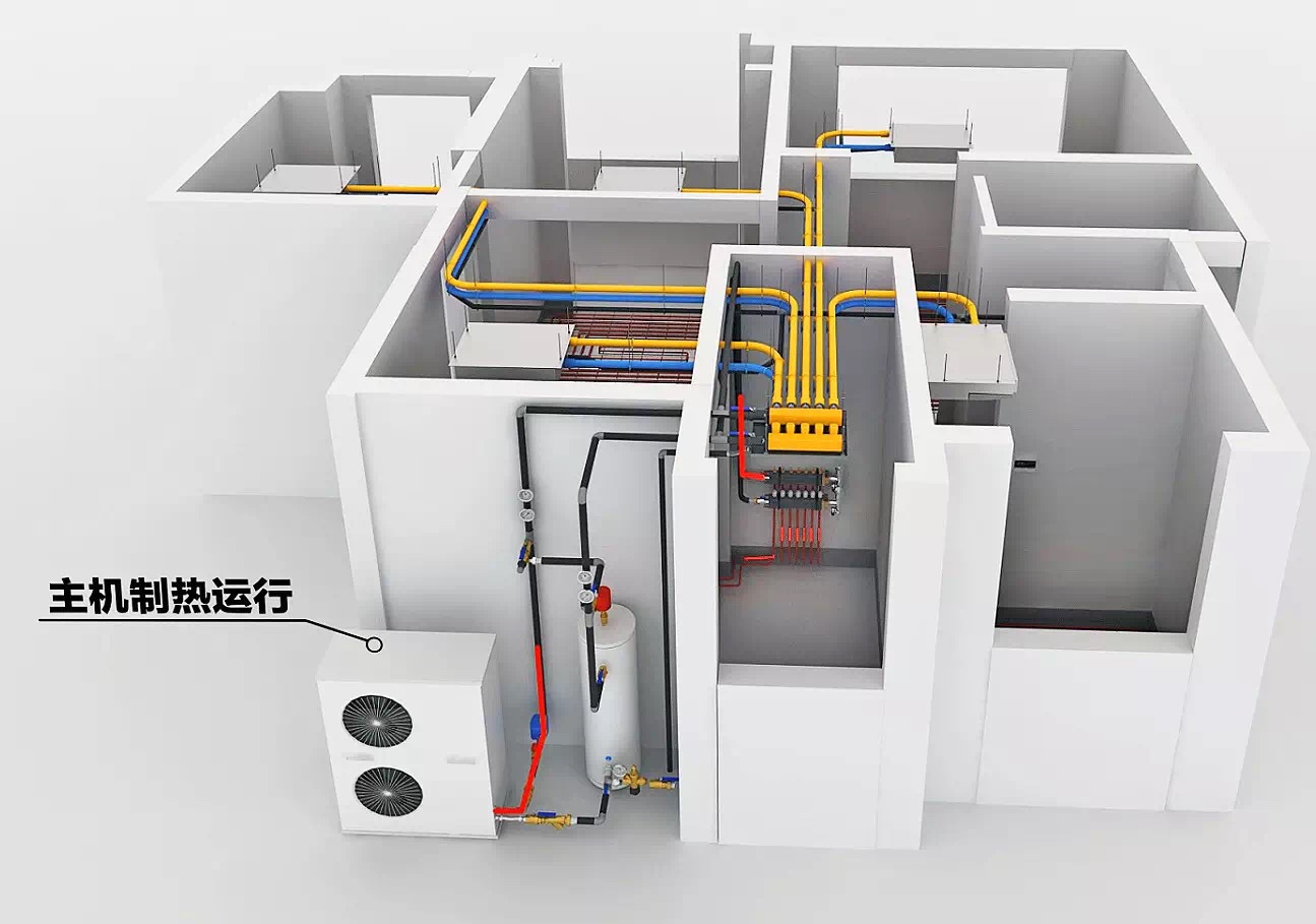 舒悦冷暖—业主,先别忙装氟空调,除非了解过水系统"地暖 空调"再说