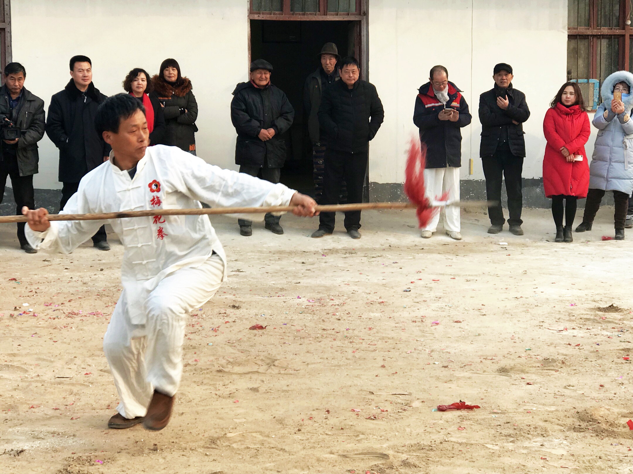 河南内黄|丁庄,司马村举行纪念梅花拳先师杨炳演武大会