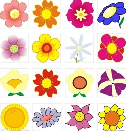 【课程内容】《花儿朵朵》 【课程类型】绘画 适合年级:三年级 活动