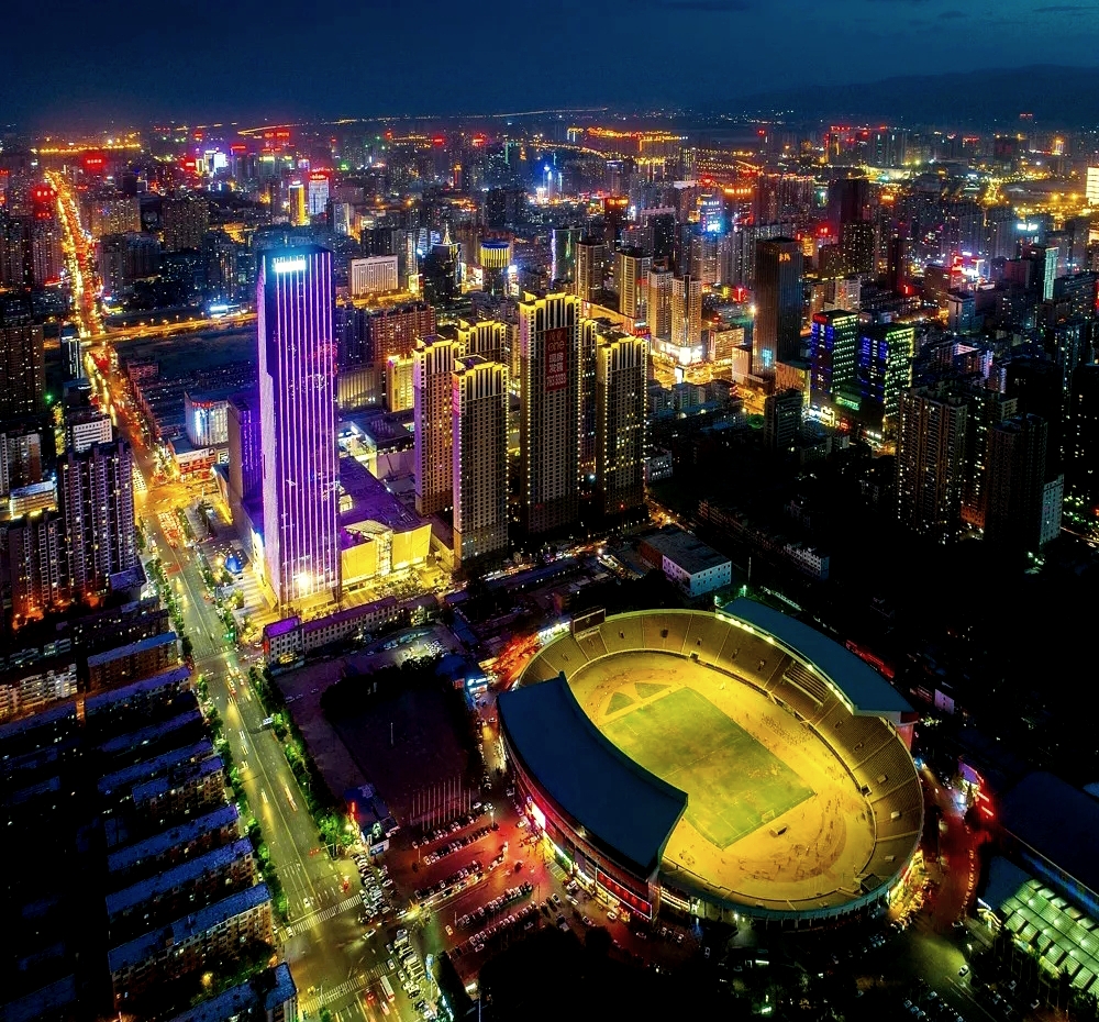 太原新年夜景