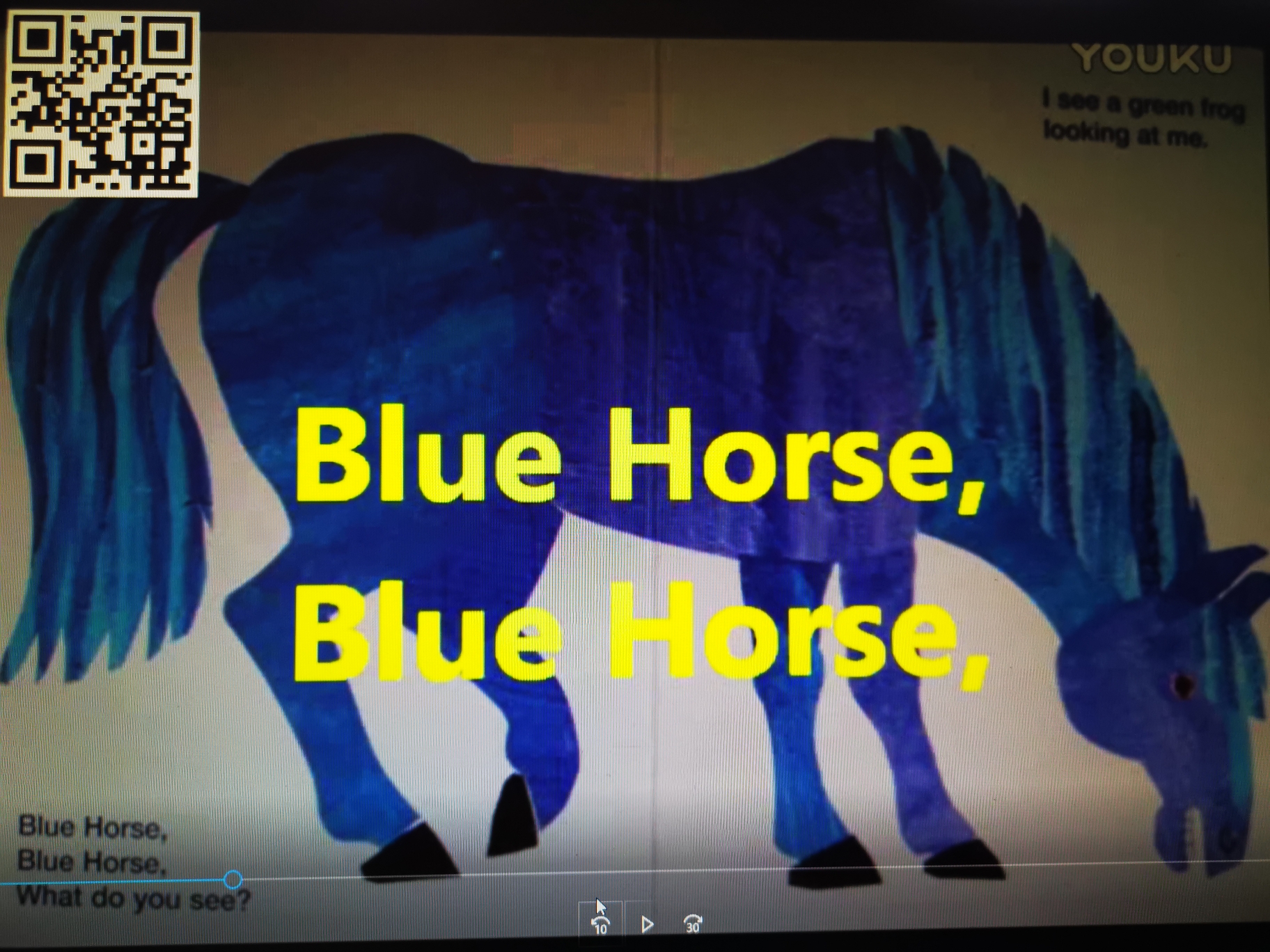 blue horse-未知