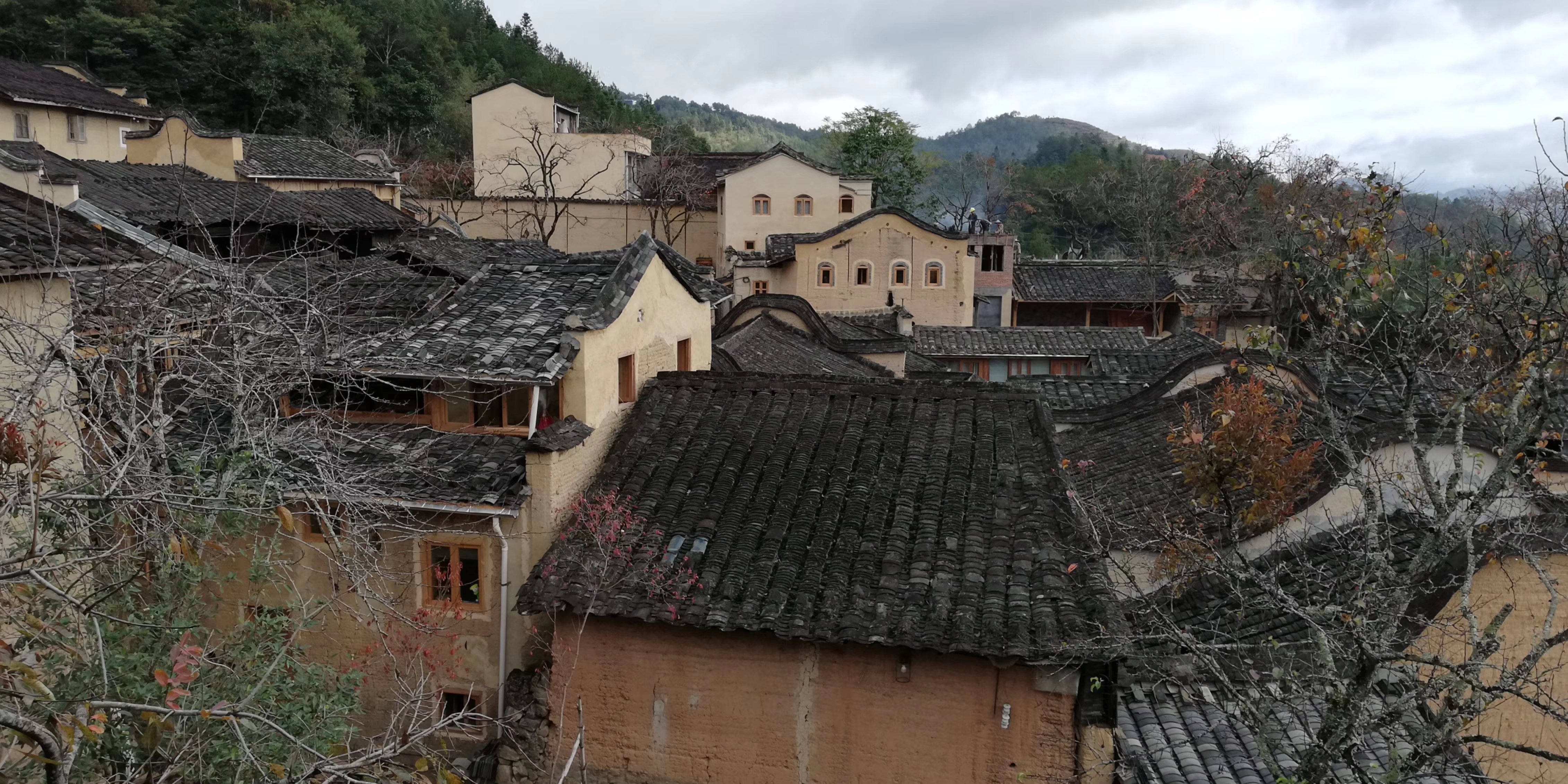 屏南龙潭村四坪村写生