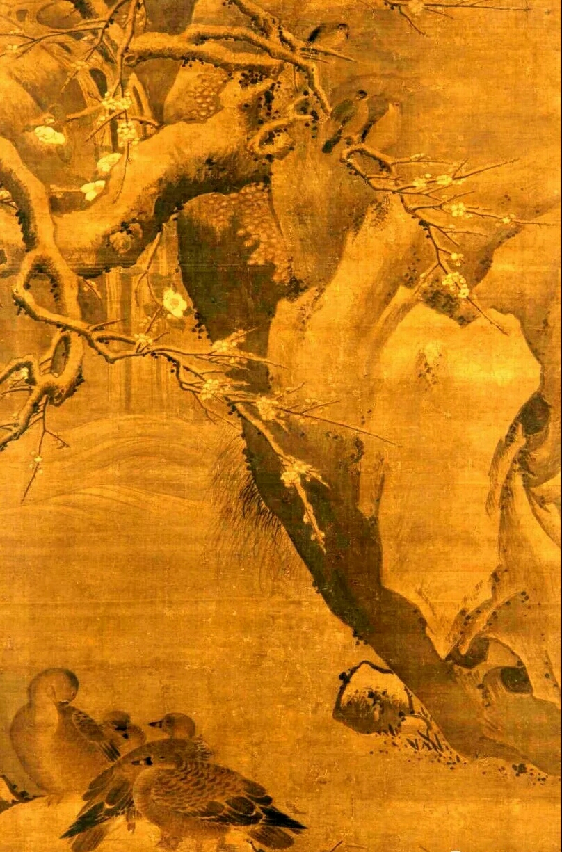 朱景玄《唐朝名画录》称他"最长于花鸟",而且画"草木,蜂蝶,雀,蝉,并居