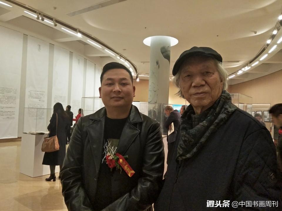 吴修先生出席君子如玉程征艺术展