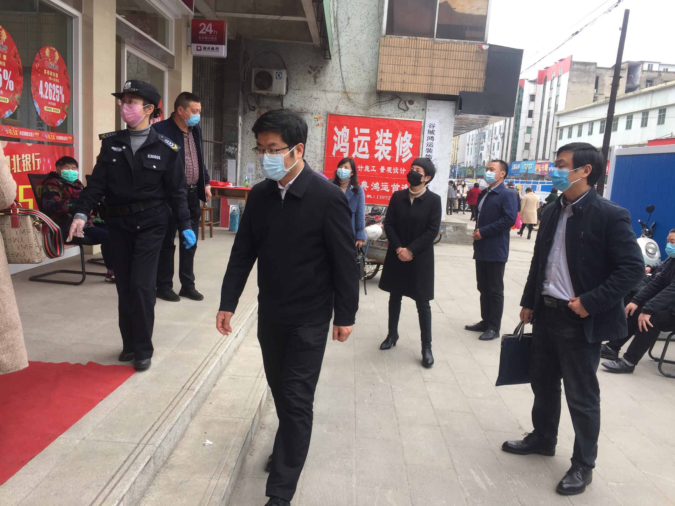 防疫与复工并举 生产与安全并重——县政府副县长赵亮亮走访调研城区