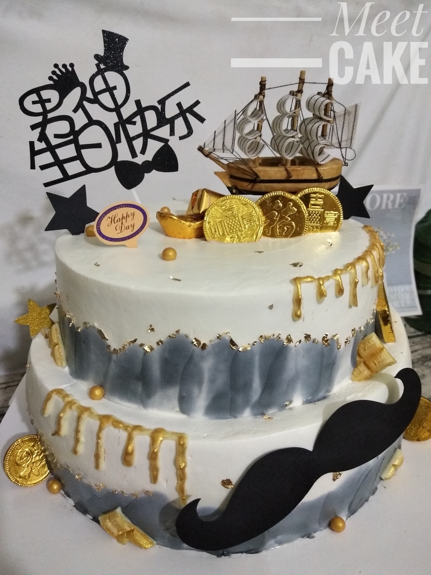 遇见【meet cake 】艺术私房蛋糕生日蛋糕98元/磅 新鲜水果  动物奶油