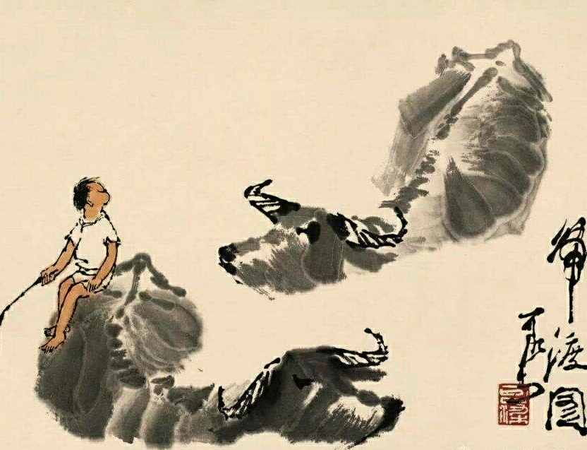 看看古今历代哪家大师画牛强