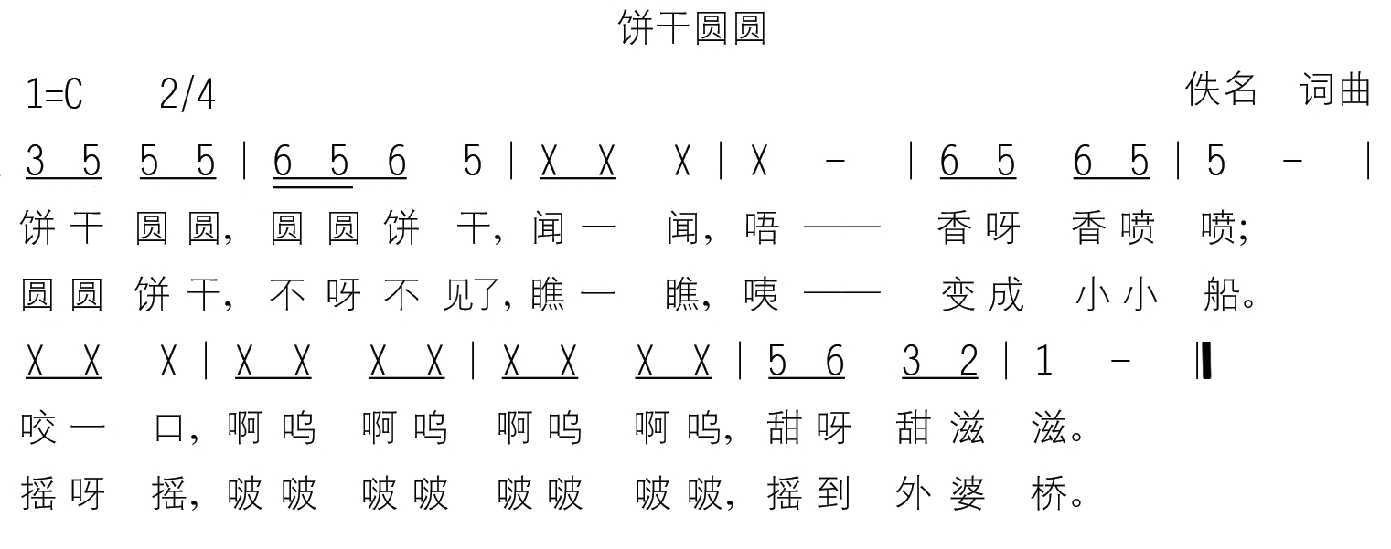 石镜幼儿园宝宝班主题《春天里》——音乐活动《饼干