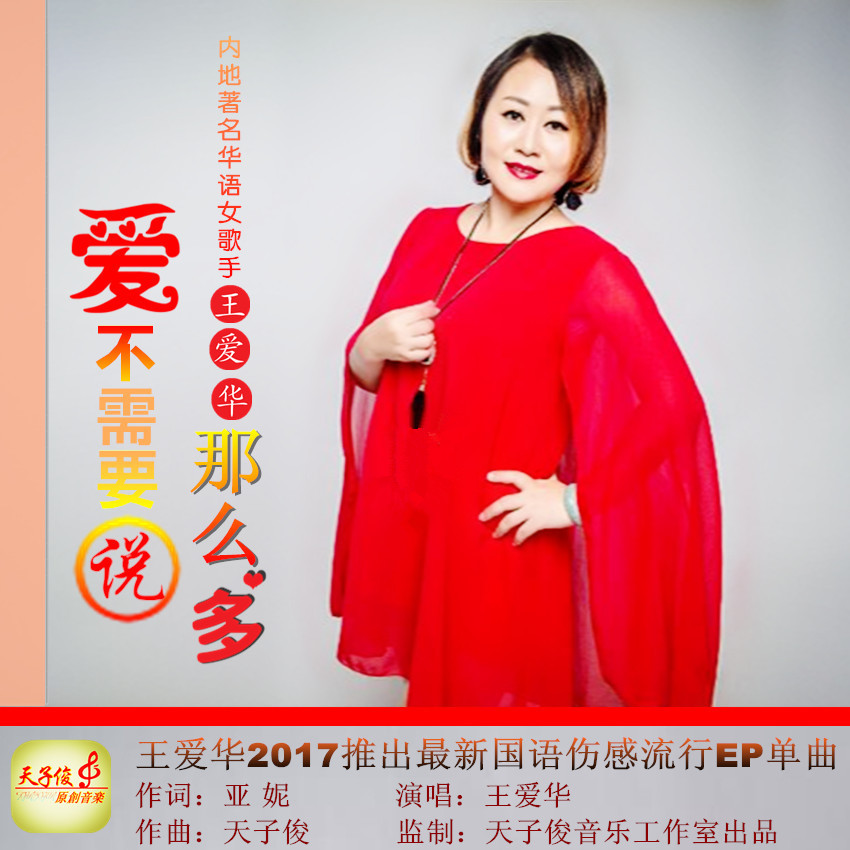 爱不需要说那么多 作词:亚妮 作曲:天子俊 演唱:王爱华 爱不需要说