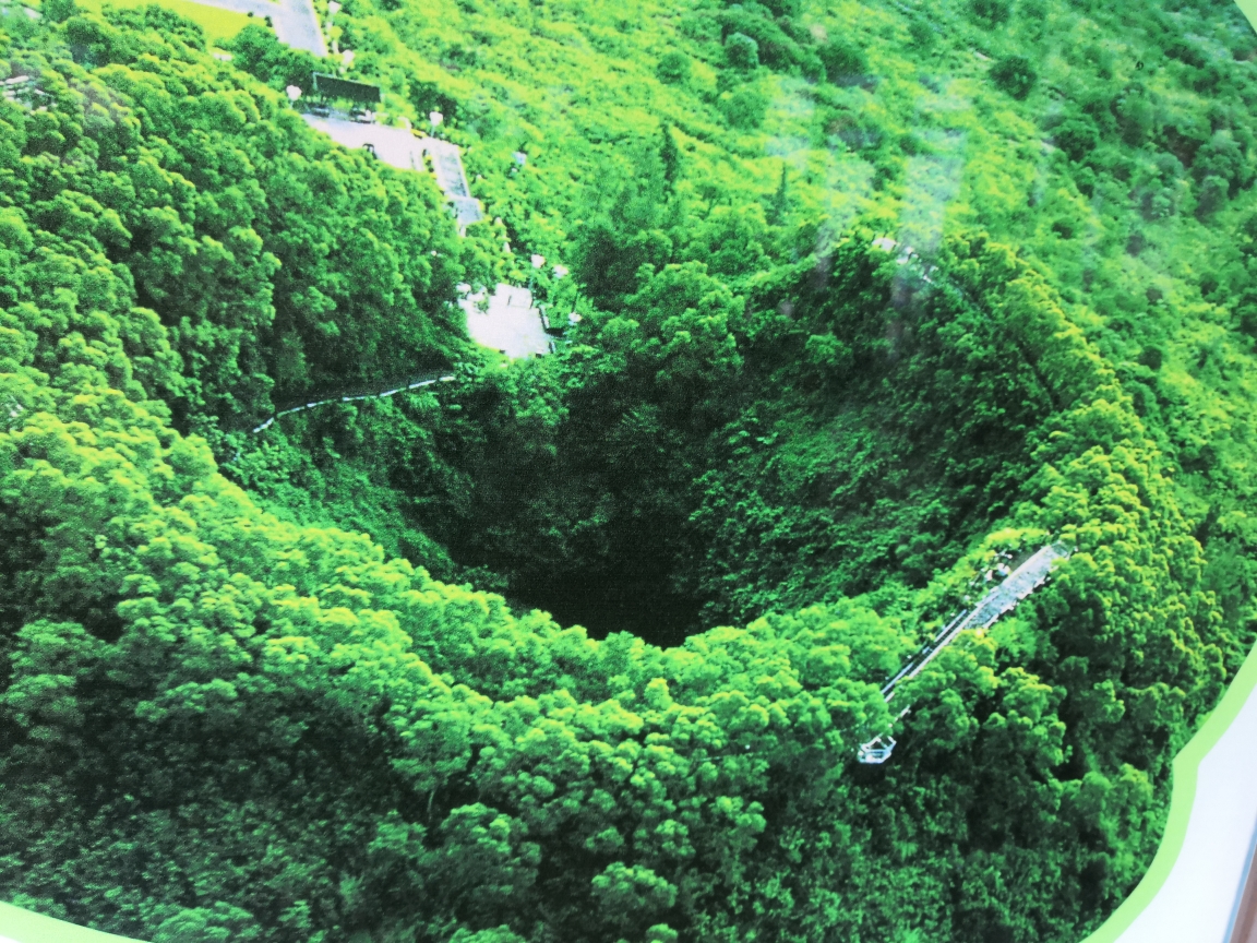 今天是2020年1月9日游览了海口的火山口地质公园.