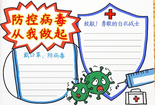 宁南县机关幼儿园"爱卫防疫我在行动"亲子手抄报征集