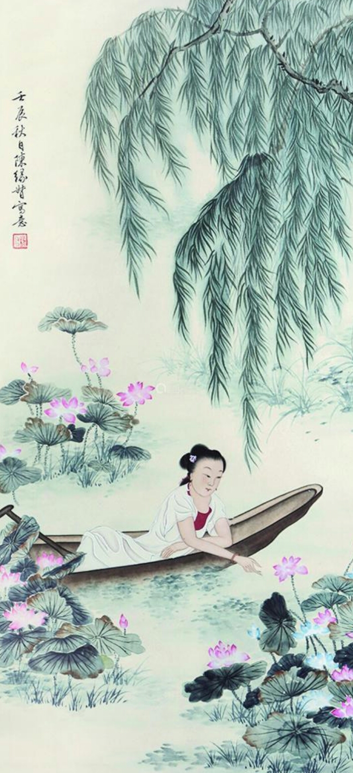 中国工笔画大师陈缘督之精品画作赏析