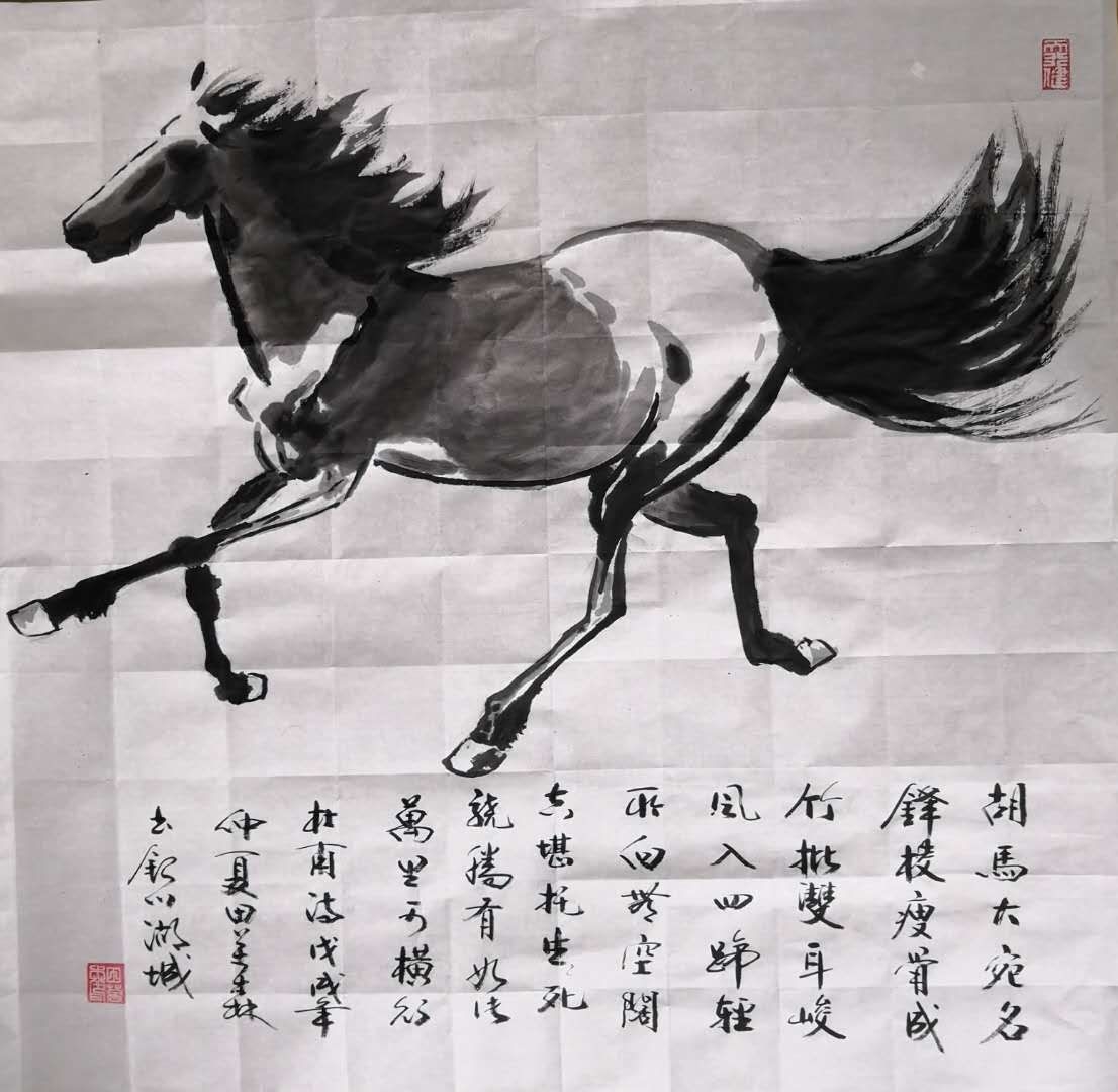 燕青阁画院师生和诗【绝句《唐徕公园》二十三首