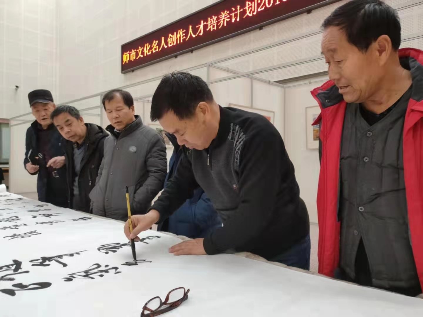 石河子老年大学书法学会年会掠影