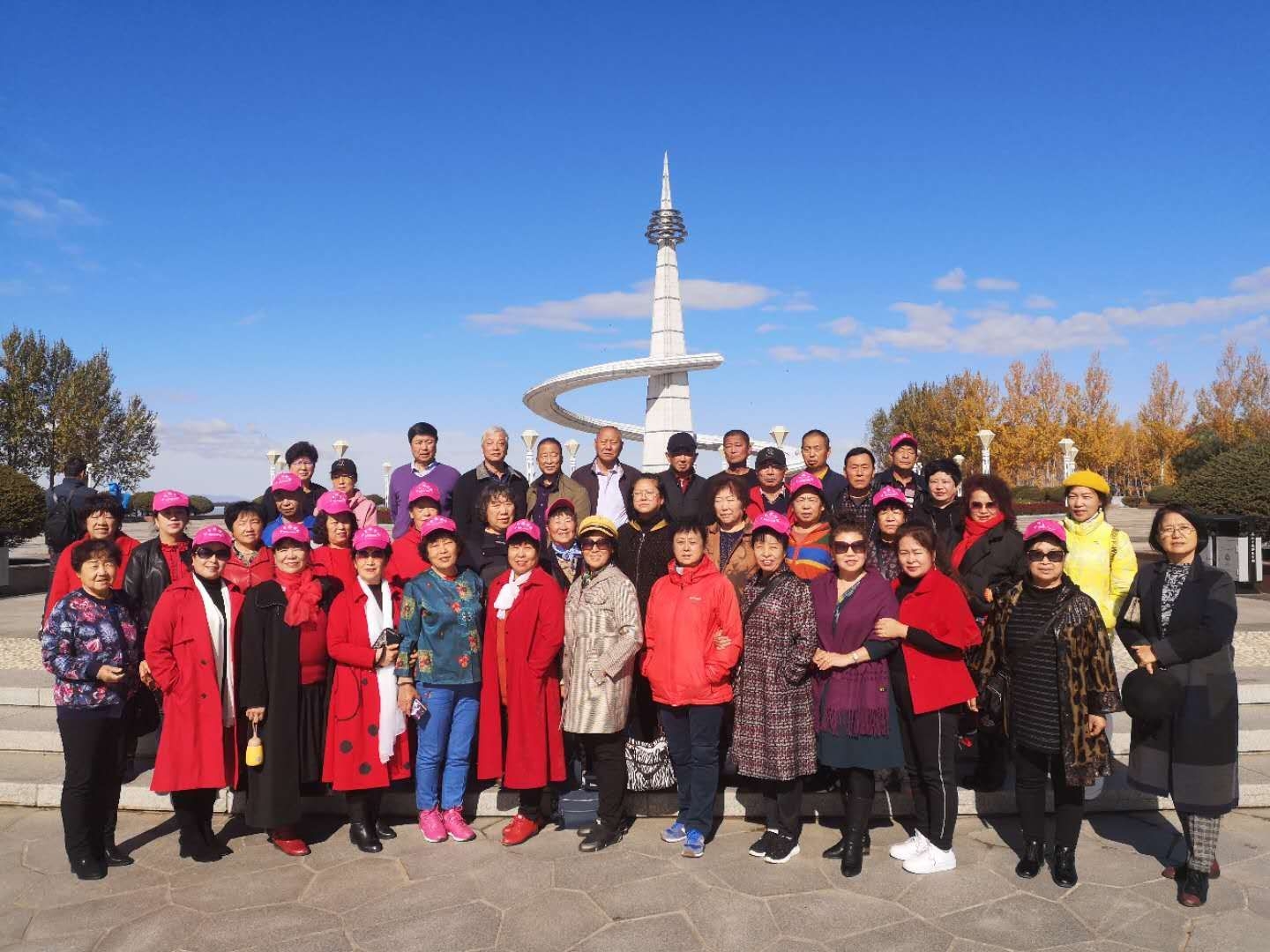 同江三日游密山国庆节旅游团集体照专辑