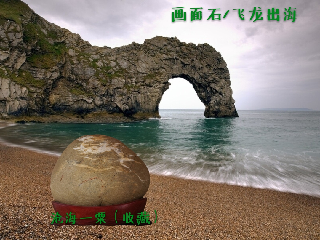 每天一练画面石(飞龙出海)
