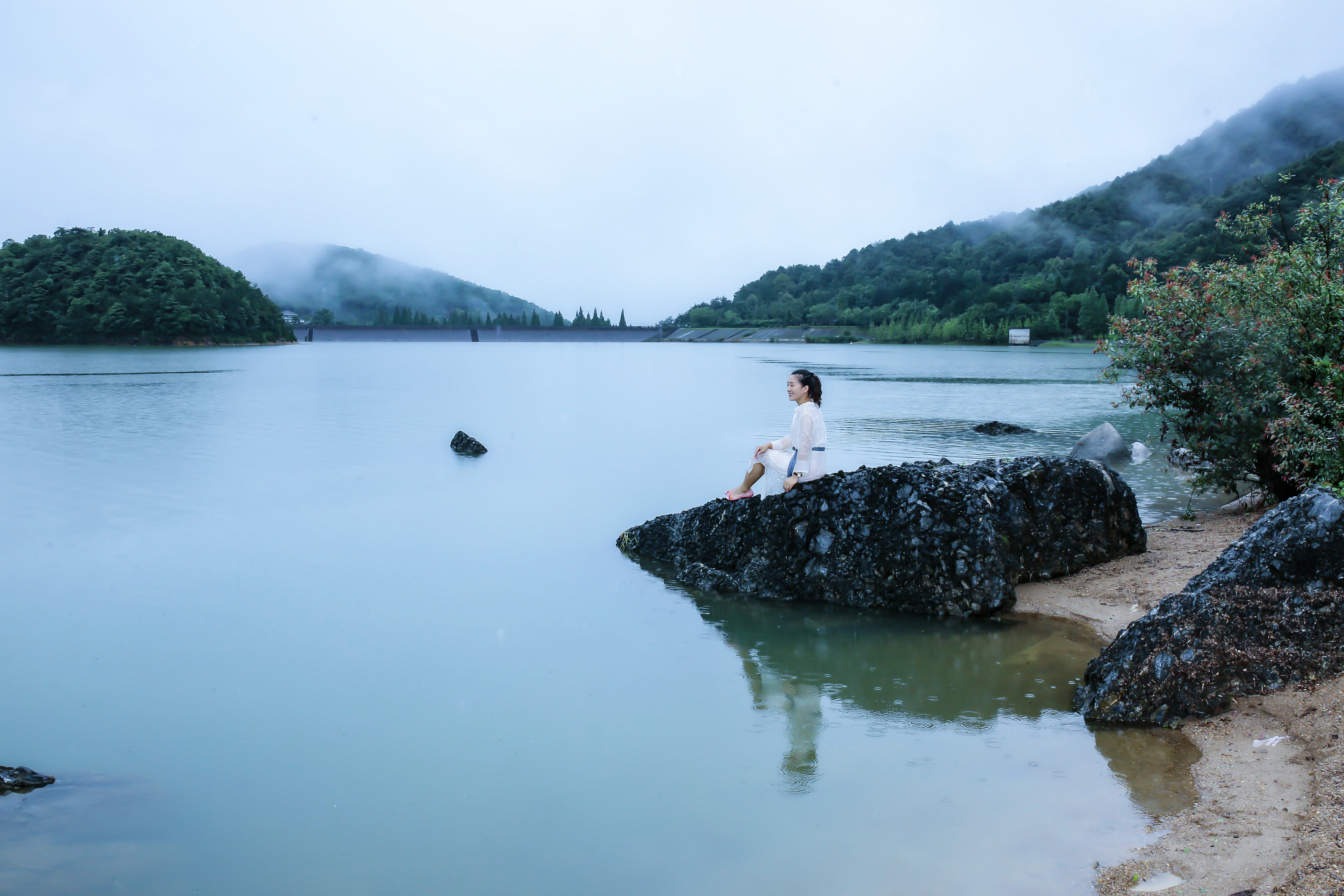 醉美金华山鹿女湖