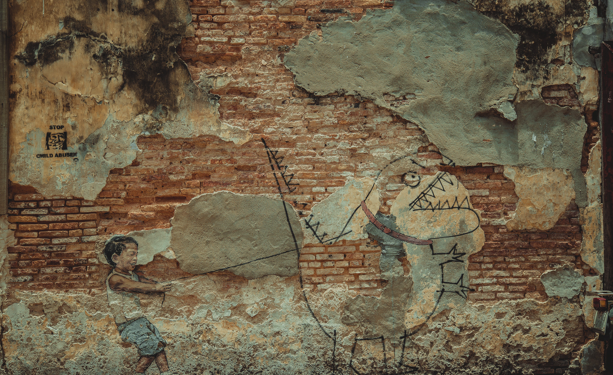 槟城乔治市街头的那些艺术壁画,你可知道它背后的故事