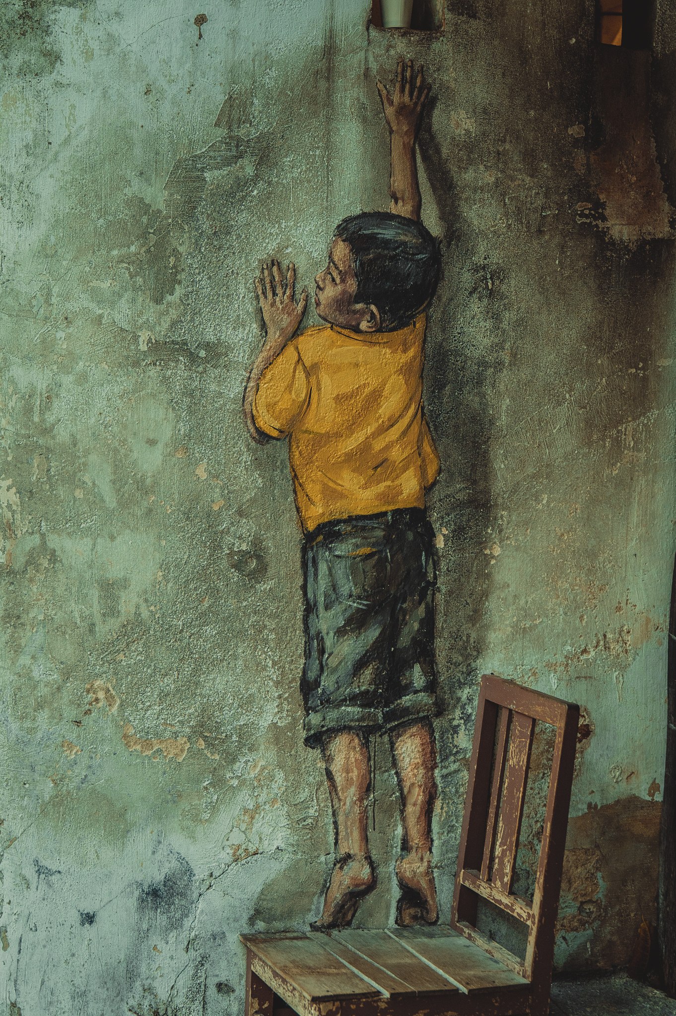 槟城乔治市街头的那些艺术壁画,你可知道它背后的故事