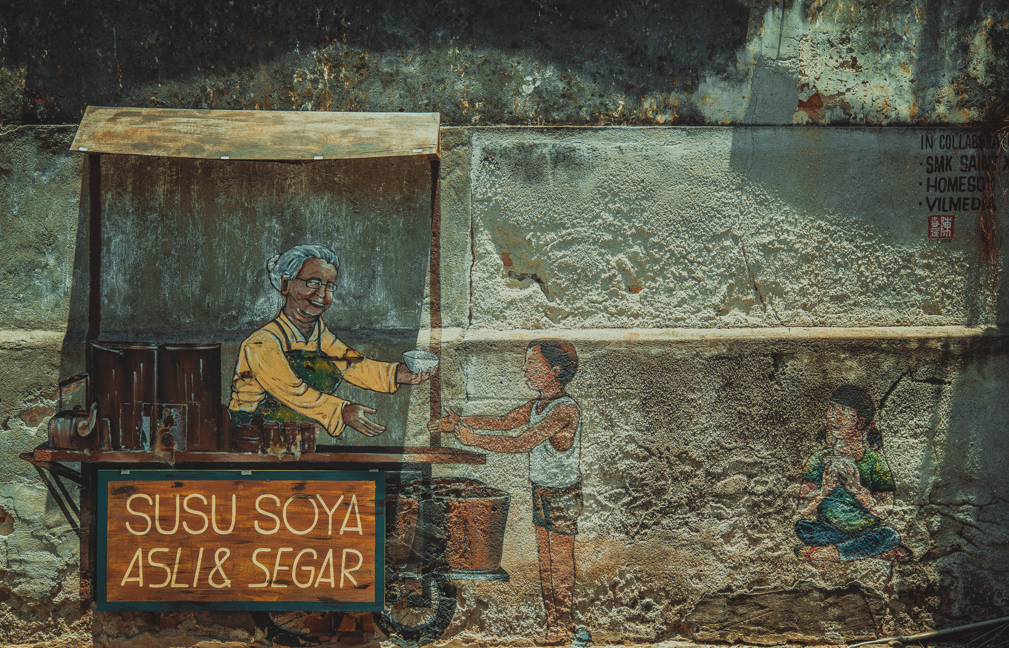 槟城乔治市街头的那些艺术壁画,你可知道它背后的故事