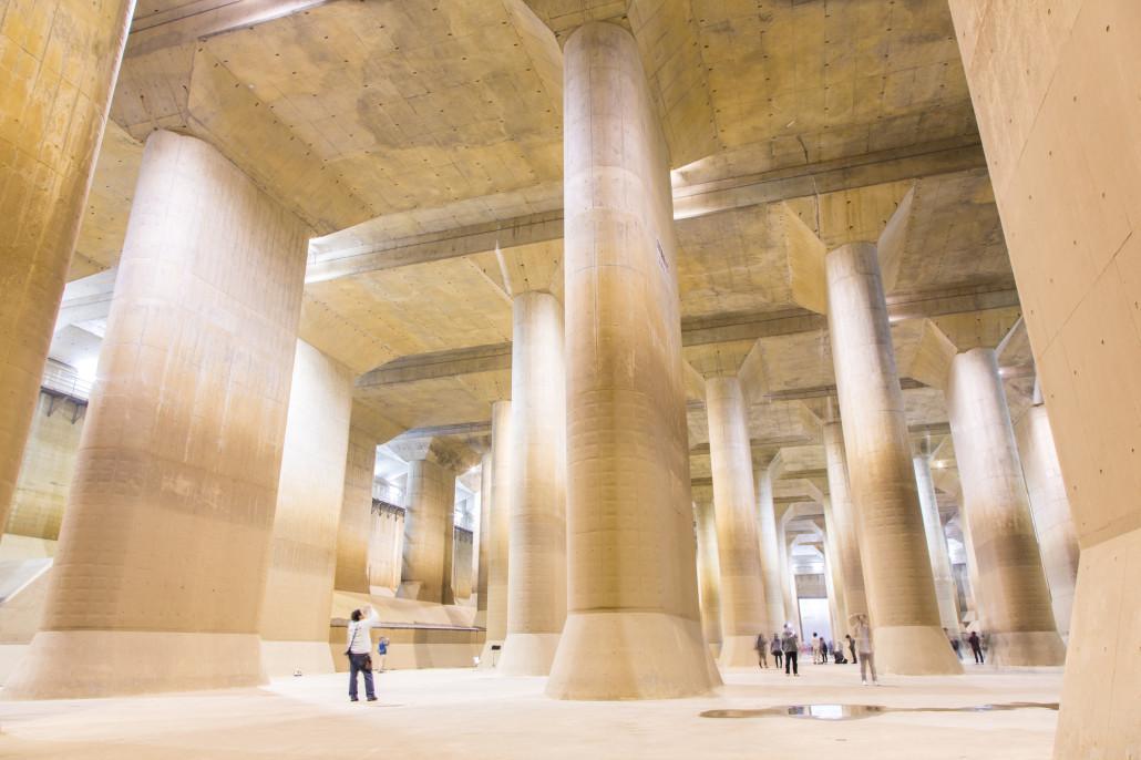 直击日本最先进的下水道如同宫殿一样宏伟