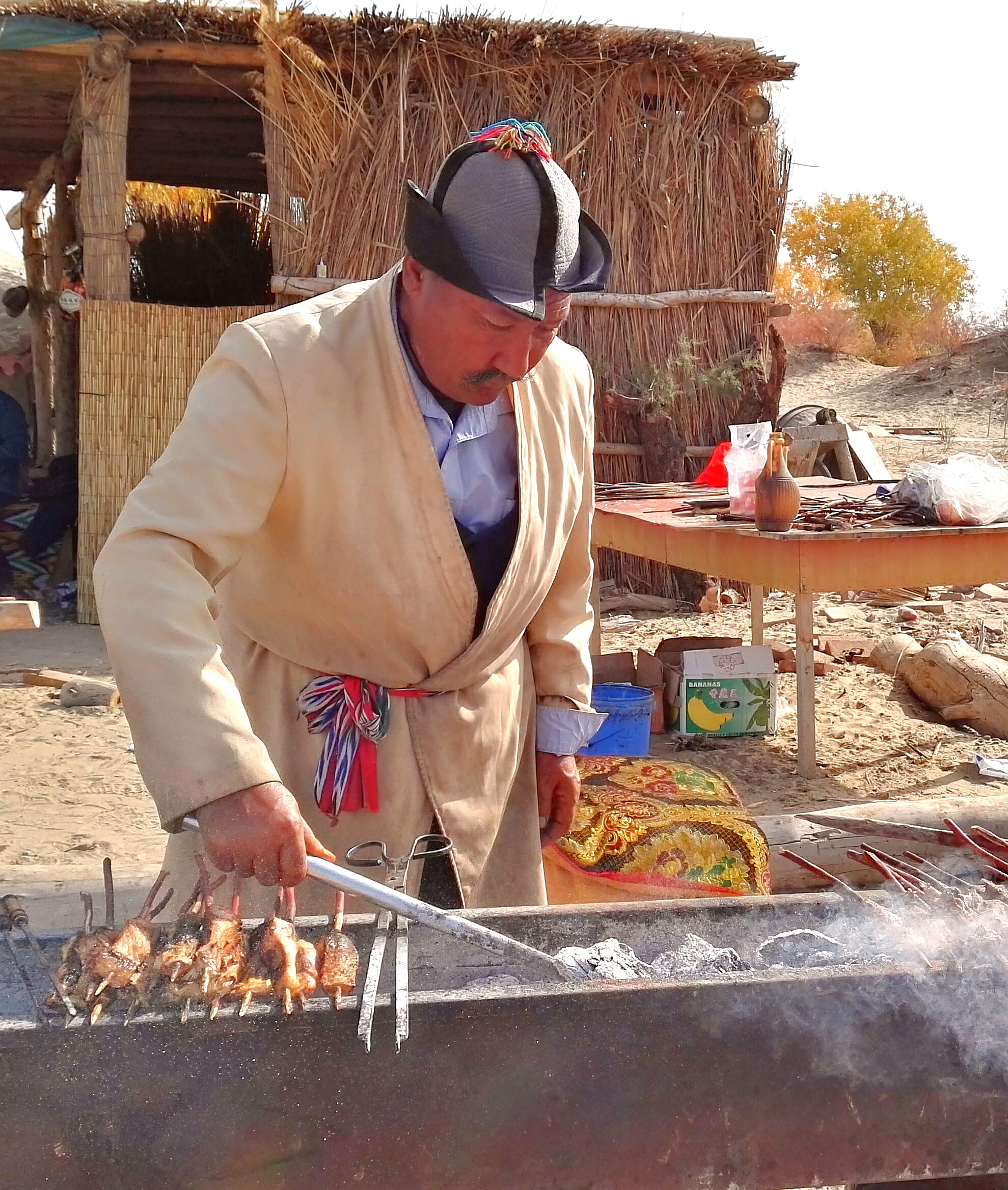 最后的罗布人.摄影:橙子