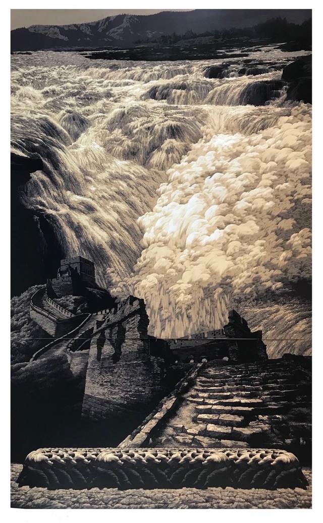 当代著名版画家杨金祥作品欣赏