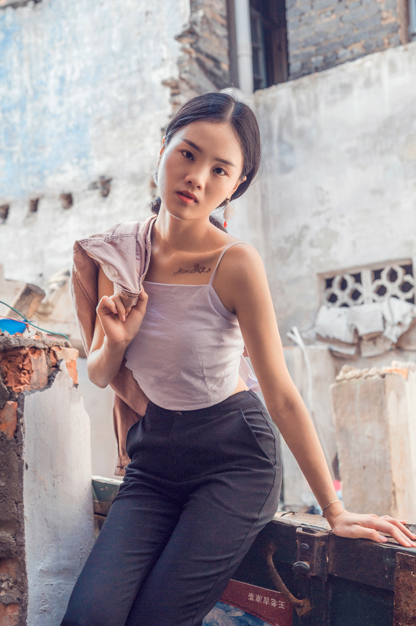 中山路老街人像