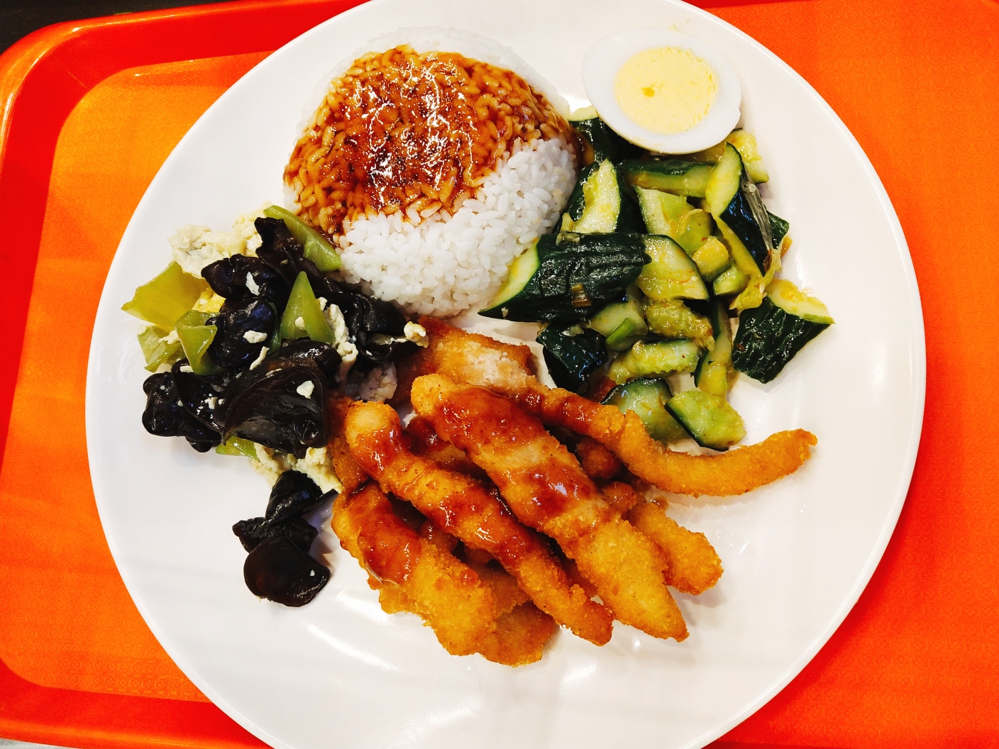 鸡柳盖饭 制作人:庞辉辉