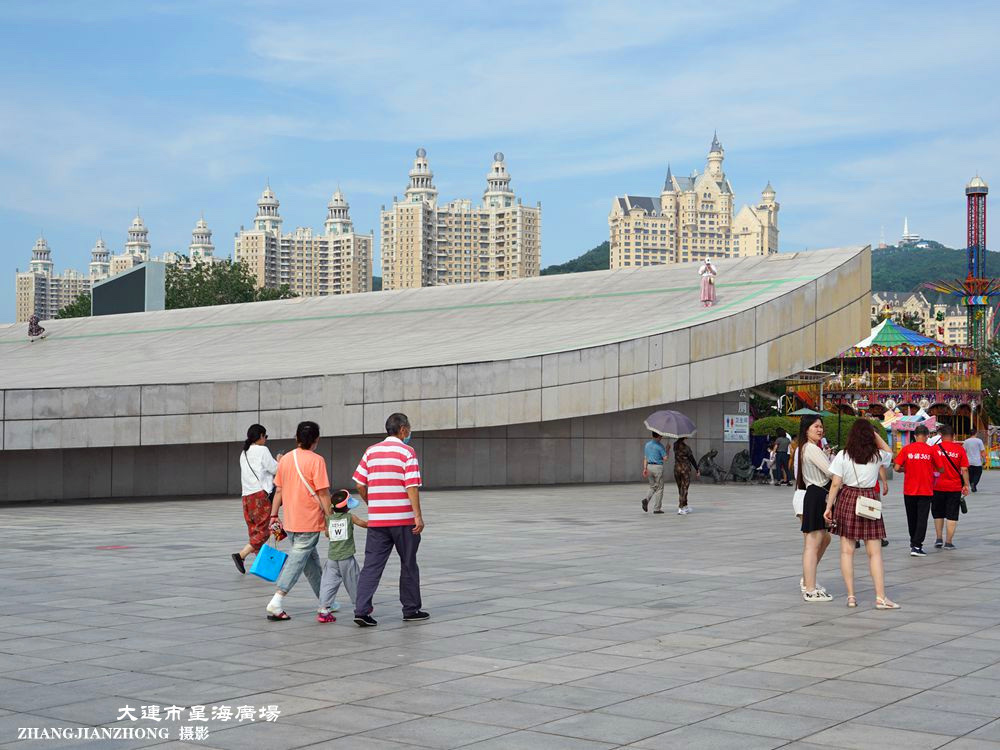 跟我一起走进大连市星海广场