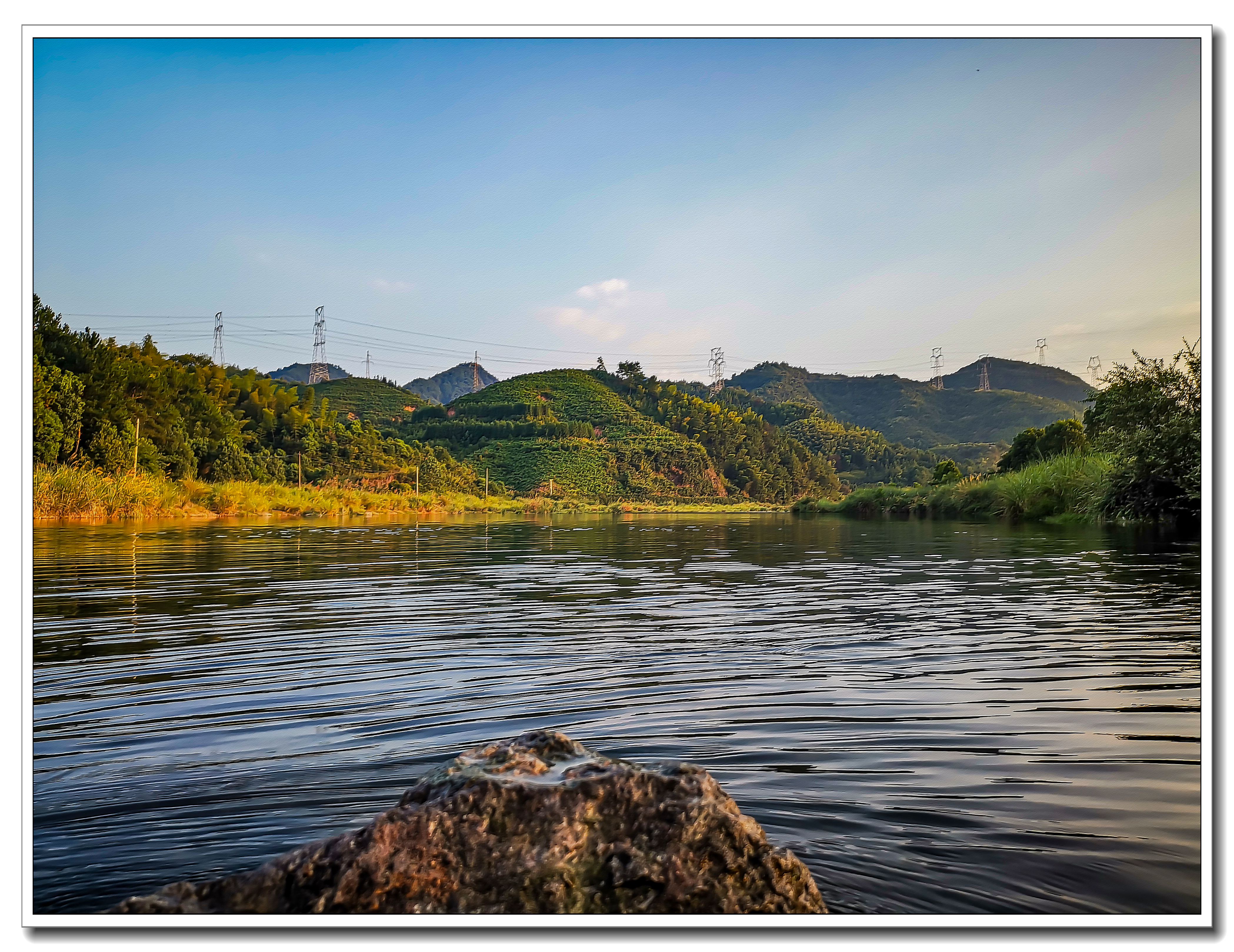 白沙溪水漂染了岁月和时空三