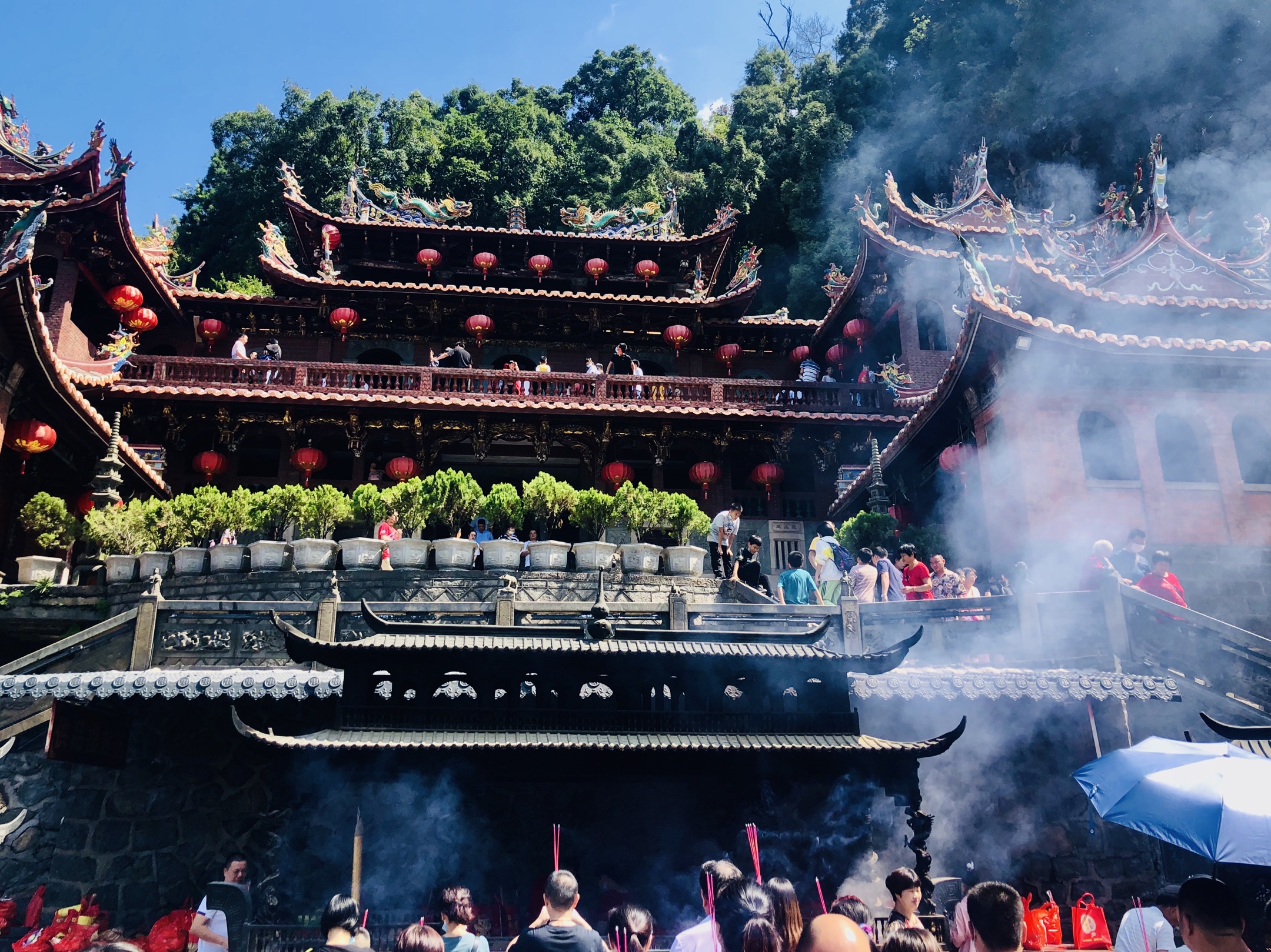 20年10月3日出游记安溪清水岩晋江五庙市