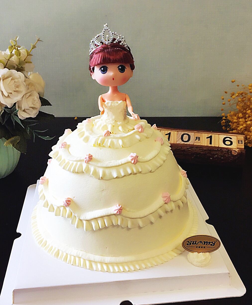 女宝款生日蛋糕