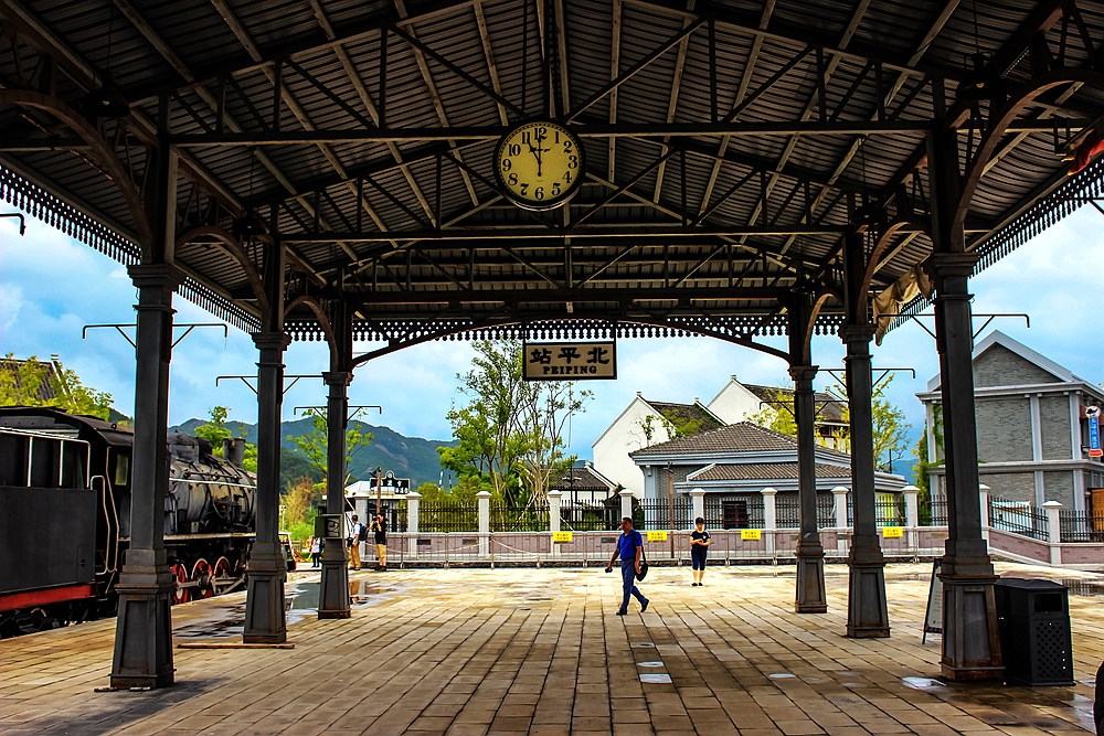 民国老火车站月台图片图片