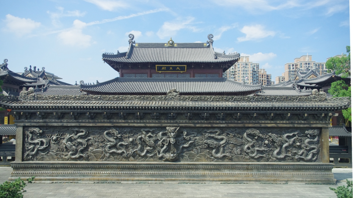 永定晨钟为周浦八景之一.