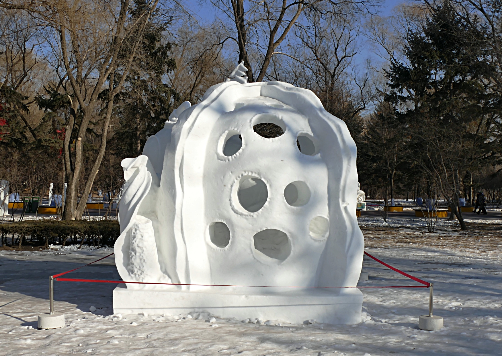 哈尔滨太阳岛公园雪雕
