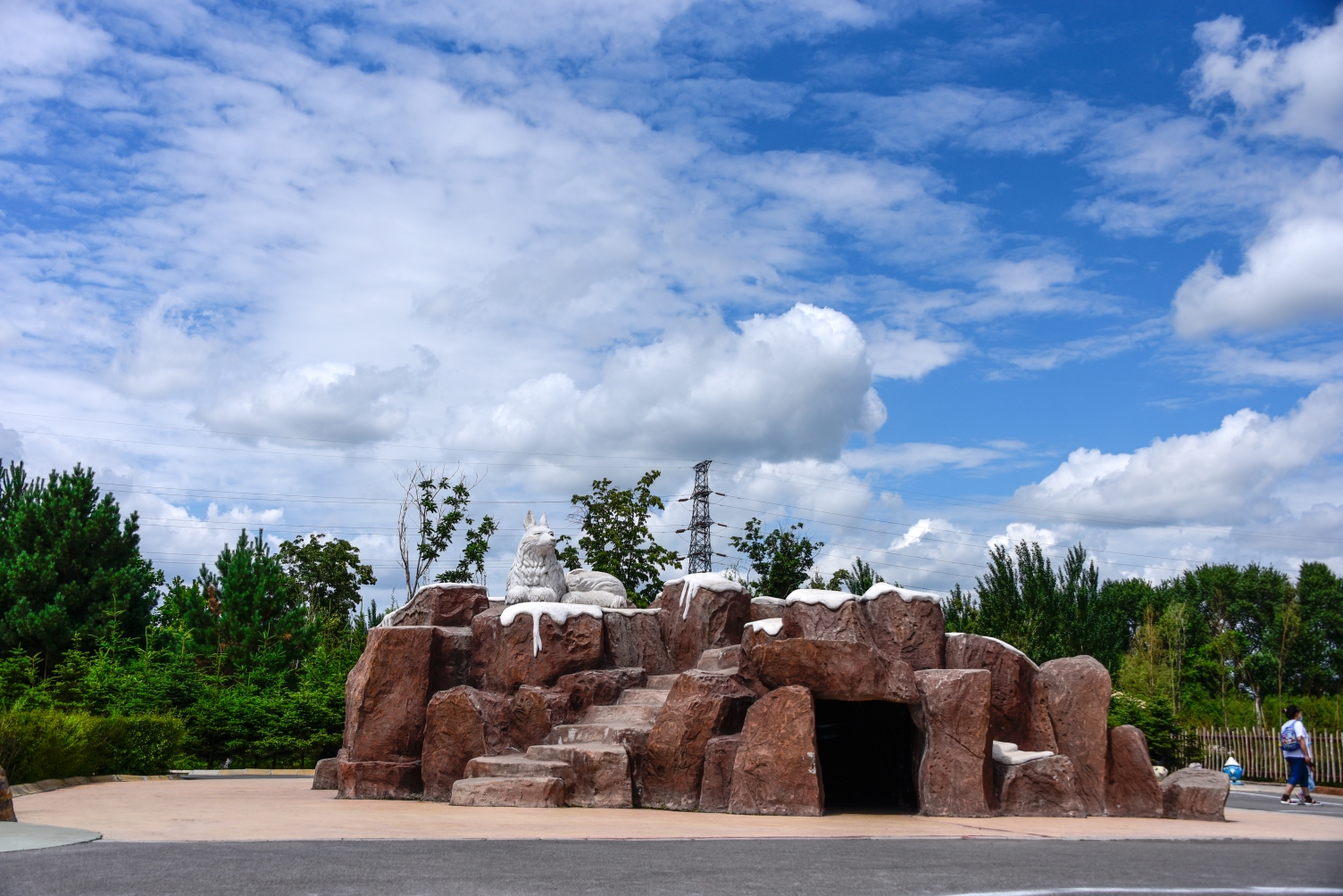 龙沙动植物园游玩