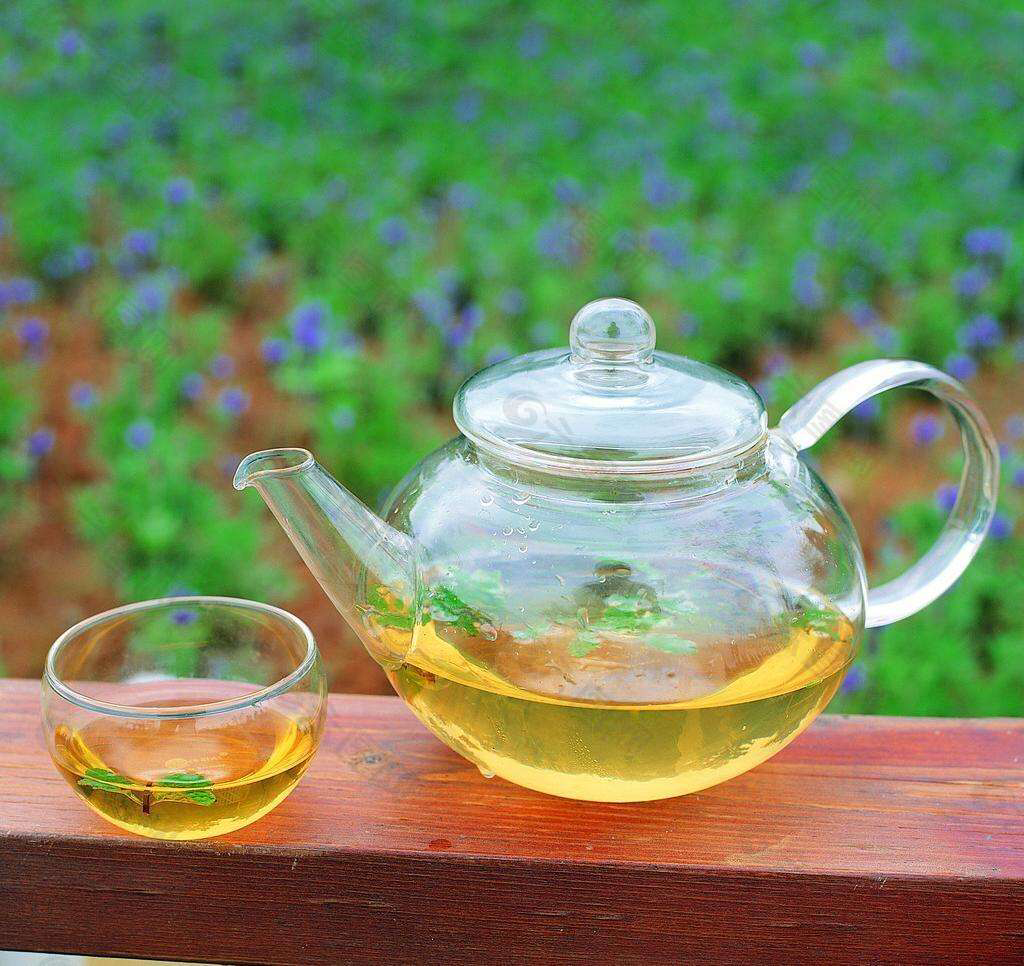 清茶白落梅人生是一壶茶