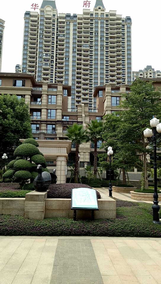 柳州恒大华府休闲区景色