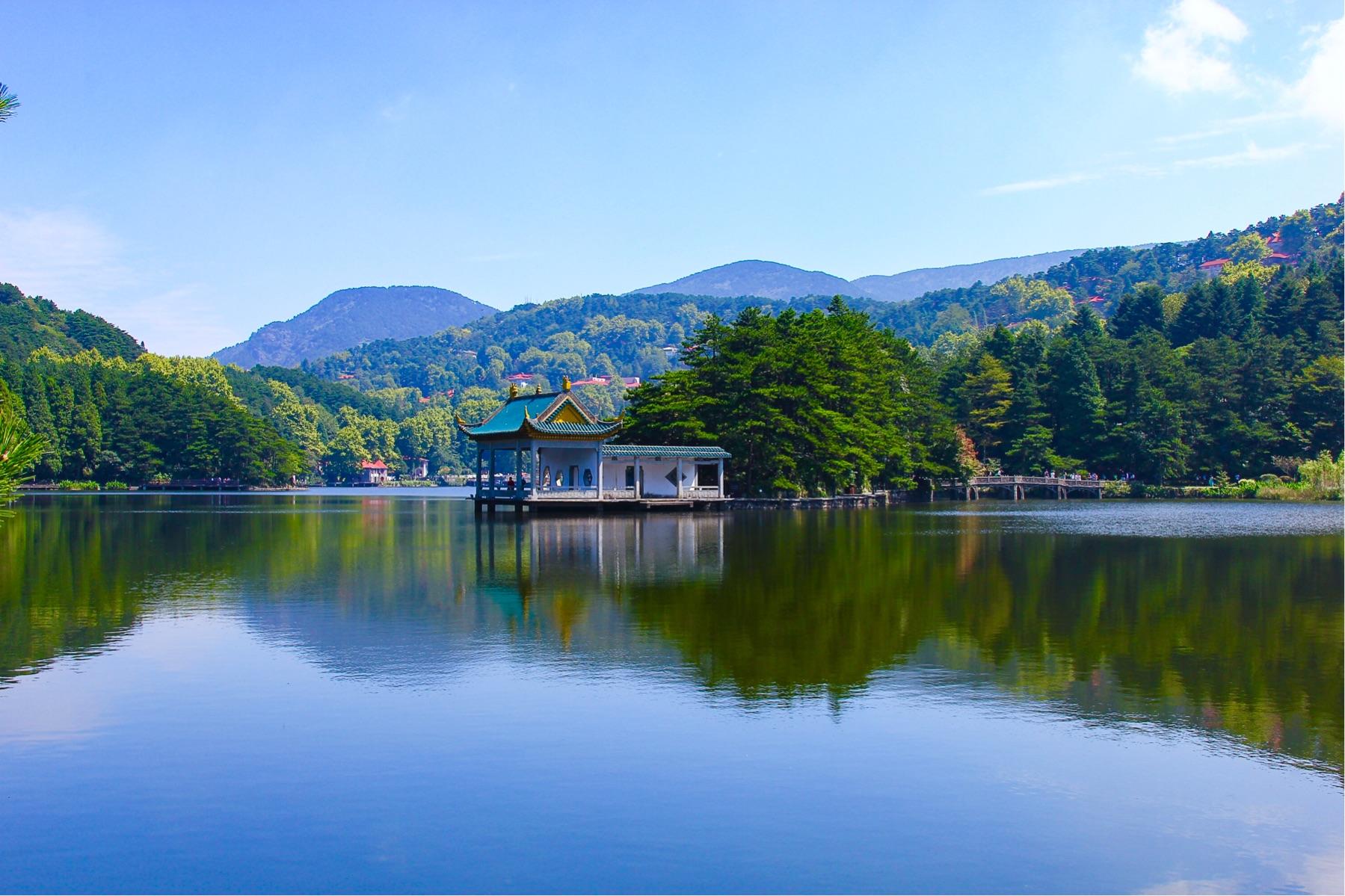 如琴湖山水美如画