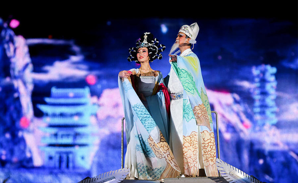 大型历史歌舞情景剧长恨歌掠影