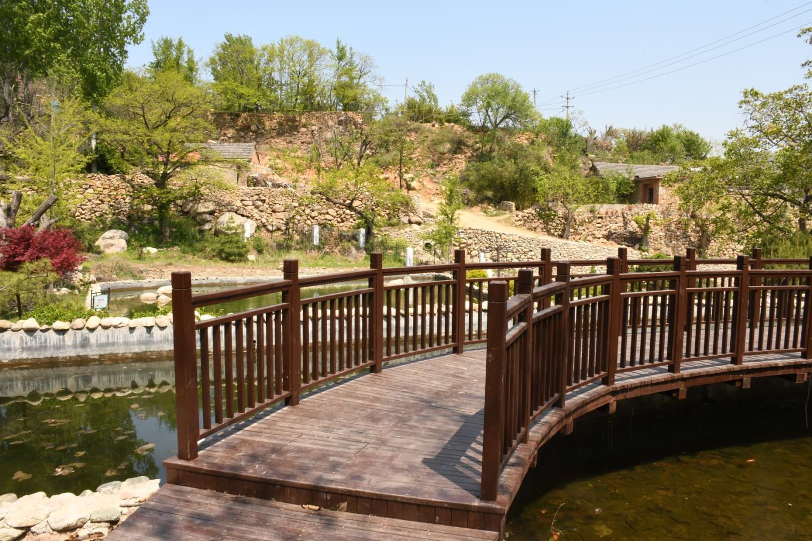 肥城市孙伯镇五埠村,石缘,石房,石墙,石道,石墙.